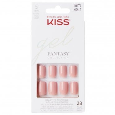Gel Fantasy False Nails - Ribbons (28 Nails & Adhesive 2g)