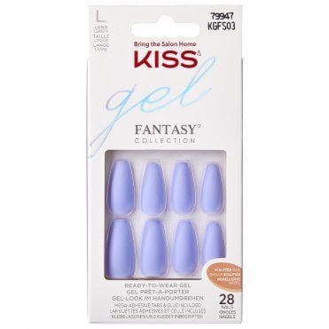 Gel Fantasy Sculpted False Nails - Night After (28 Nails & Adhesive 2g)