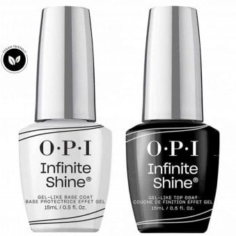 Gel-Like 11 Day Wear Base Coat & Top Coat Duo Pack (2 x 15ml) (ISP06)