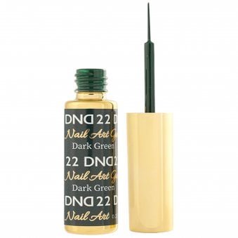 Gel Nail Art Liners - Dark Green 22 - 9ml (DND-ART-22)
