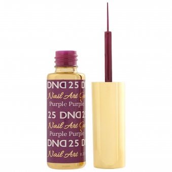 Gel Nail Art Liners - Purple 25 - 9ml (DND-ART-25)