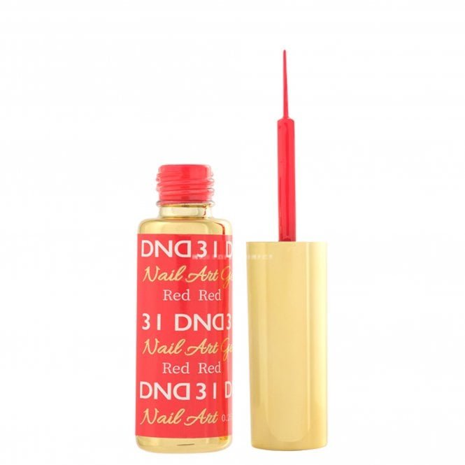 DND Gel Nail Art Liners - Red Red 31 - 9ml (DND-ART-31)