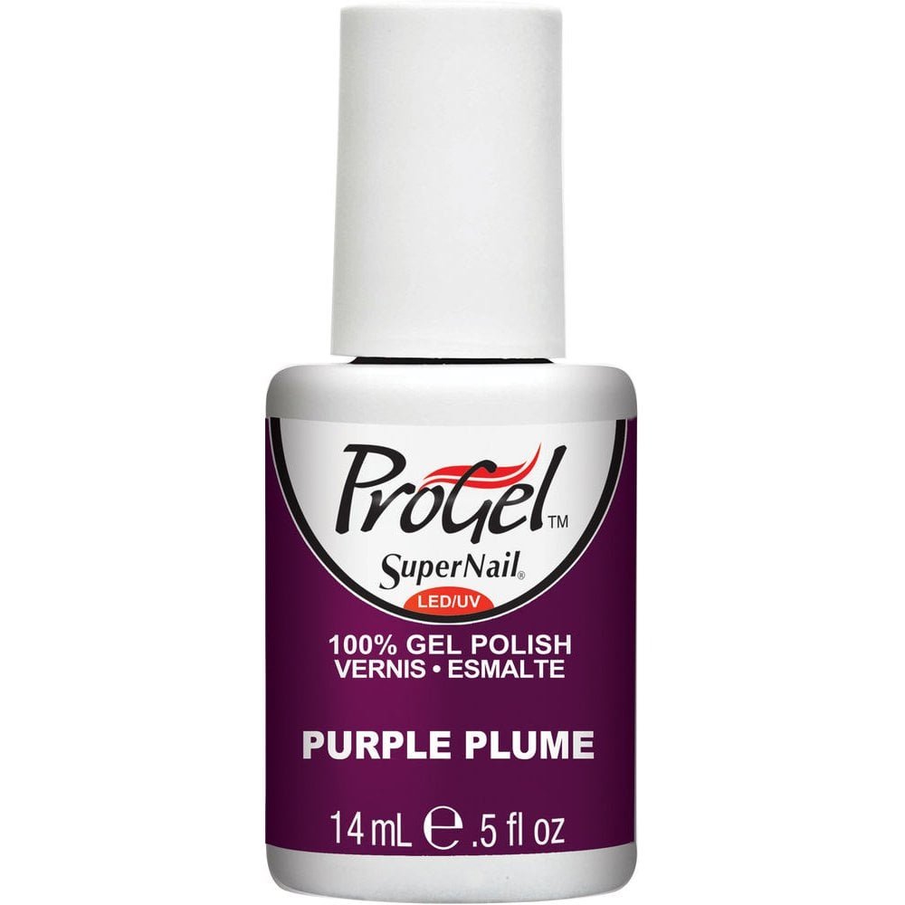 Super Nail ProGel Nagellack – Purple Plume, 14 Ml, Langanhaltender Gel-Lack In Violett