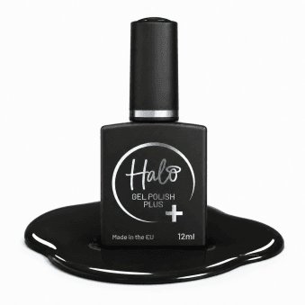 TPO-Free & Hema-Free Gel Polish Plus - Black 12ml (HP002)