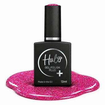 TPO-Free & Hema-Free Gel Polish Plus - Magenta Sparkle 12ml (HP008)
