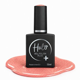 TPO-Free & Hema-Free Gel Polish Plus - Salmon Gold 12ml (HP023)