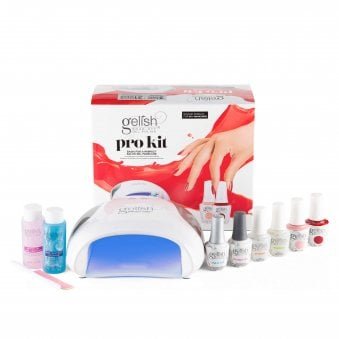 Gel Pro Kit With LED Curing Lamp - Complete 10 Piece Set (1121800)