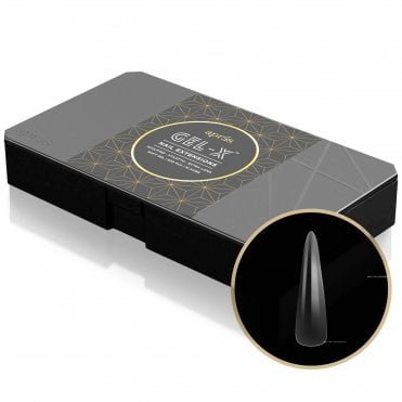 Gel-X Nail Extension False Nail Tips - Sculpted Stiletto Extra Long (250 Pcs & 10 Sizes)