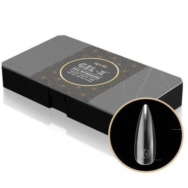 Gel-X Nail Extension False Nail Tips - Sculpted Stiletto Long (500 Pcs & 10 Sizes)