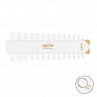 Gel-X Tip Swatches - Medium Stiletto - (Natural/Sculpted)