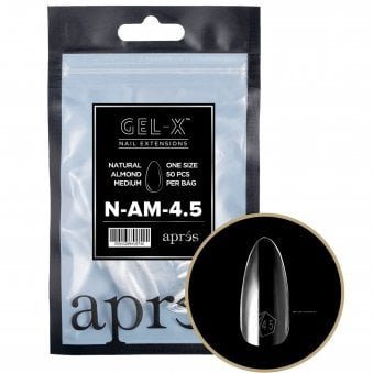 Gel-X Tips Refill Pack - Natural Almond Medium (50 Pcs)