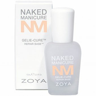 Gelie Cure Repair Base - Naked Manicure Vegan Nail Polish Basecoat 15ml (ZTGCRB01)