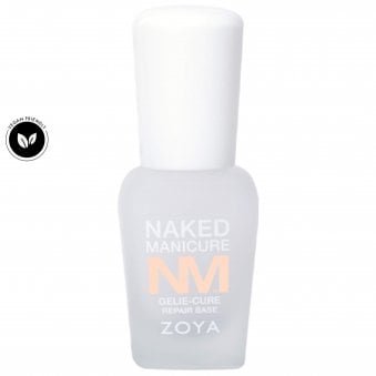 Gelie Cure Repair Base - Naked Manicure Vegan Nail Polish Basecoat 7.5ml (ZTGCRB0R)