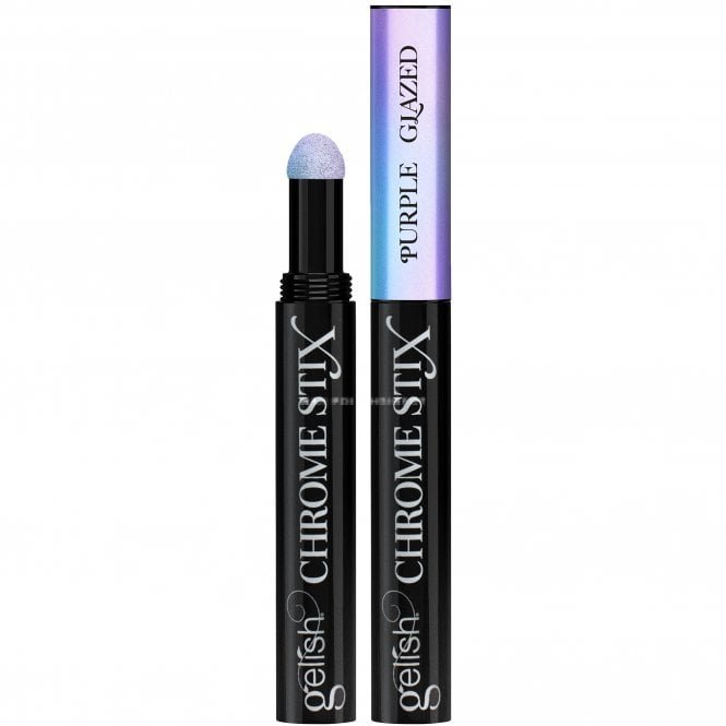 Gelish Chrome Stix - Rub On Chrome Powder Stick - Purple Glazed (1168406)