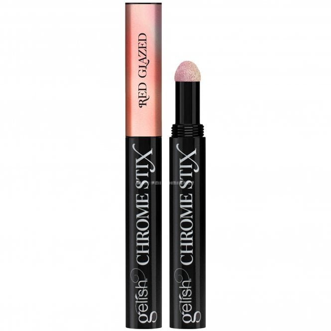 Gelish Chrome Stix - Rub On Chrome Powder Stick - Red Glazed (1168404)