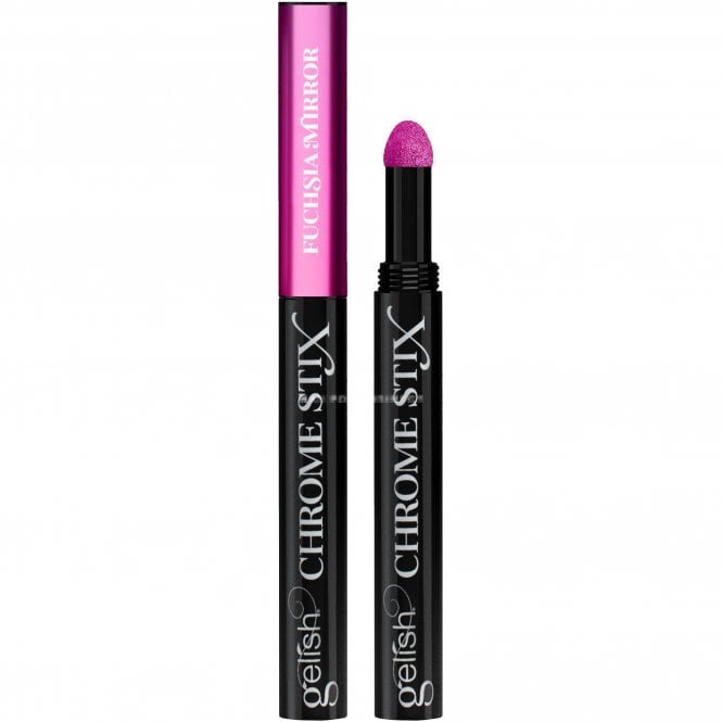 Gelish Chrome Stix - Rub On Chrome Powder Stick - Fuchsia Mirror (1168197)