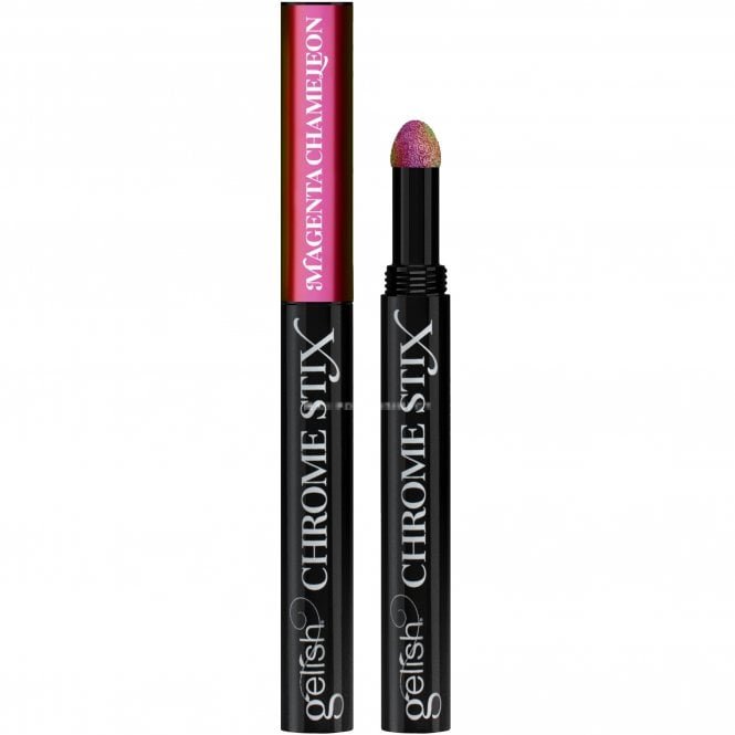 Gelish Chrome Stix - Rub On Chrome Powder Stick - Magenta Chameleon (1168198)