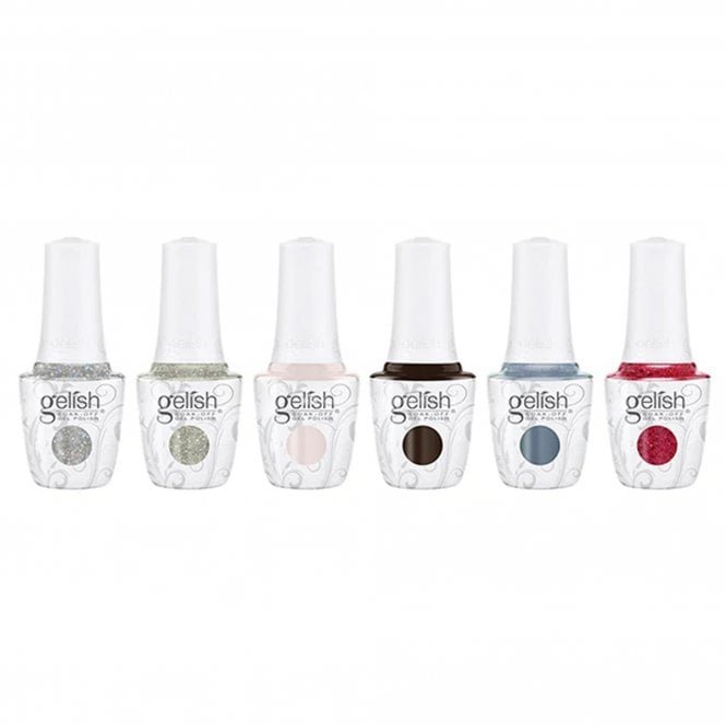 Gelish Floral Wonderland Collection Six Piece TPO Free Gel Polish Set (6 x 15ml)