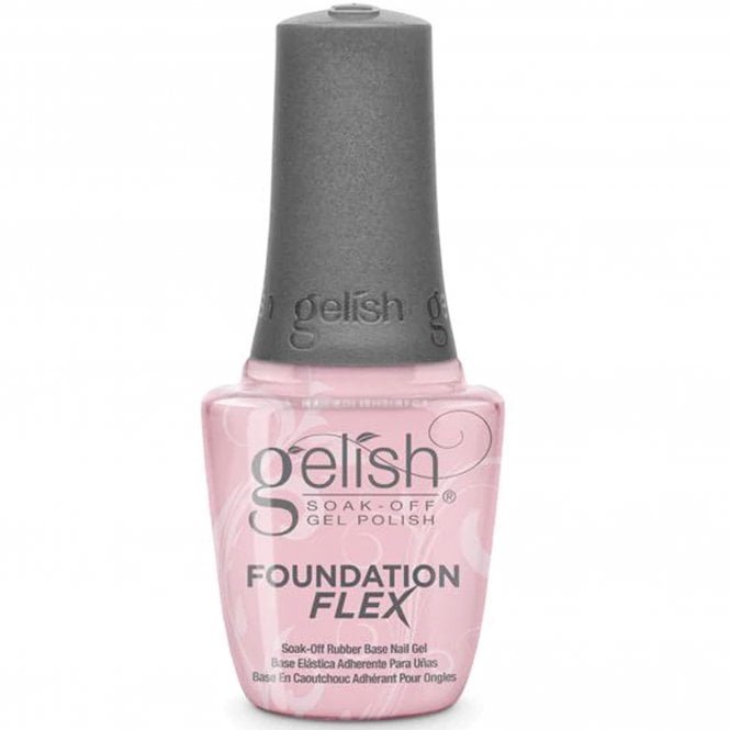 Gelish Foundation Flex Soak-Off Rubber Base - Light Nude 15ml