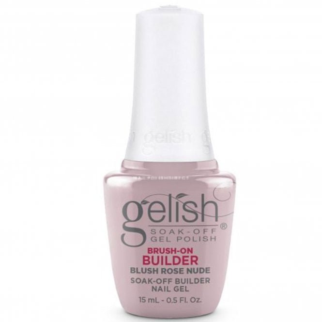 Gelish Hema & TPO Free Brush On Builder Gel - Blush Rose Nude 15ml (1148129)