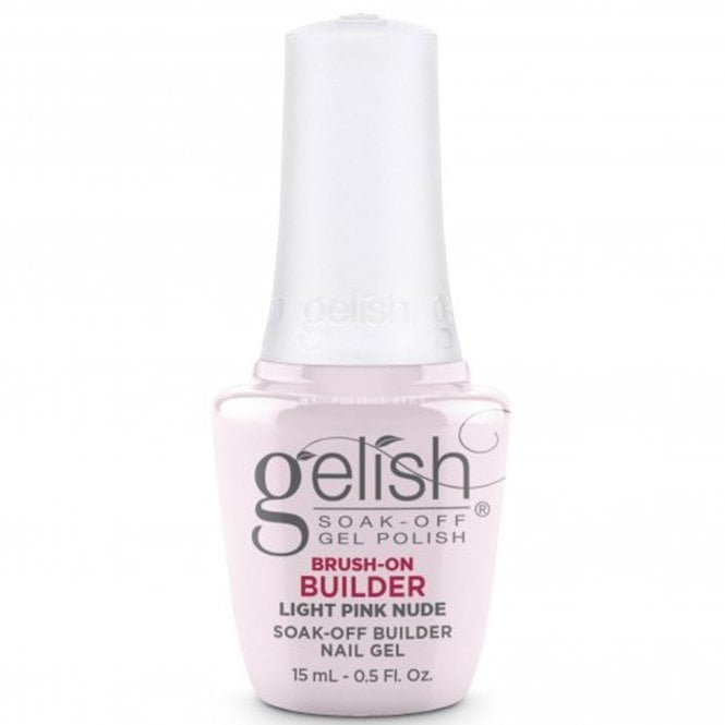 Gelish Hema & TPO Free Brush On Builder Gel - Light Pink Nude 15ml (1148126)