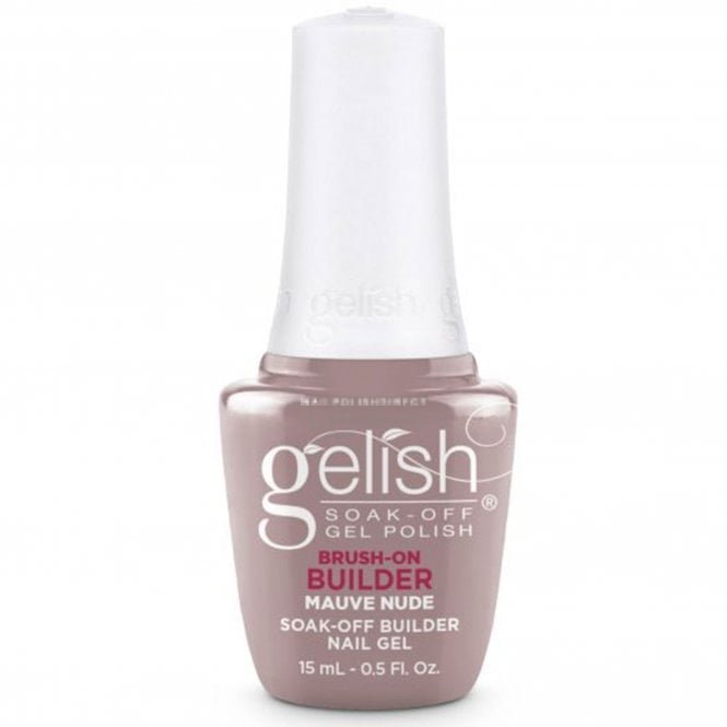 Gelish Hema & TPO Free Brush On Builder Gel - Mauve Nude 15ml (1148125)