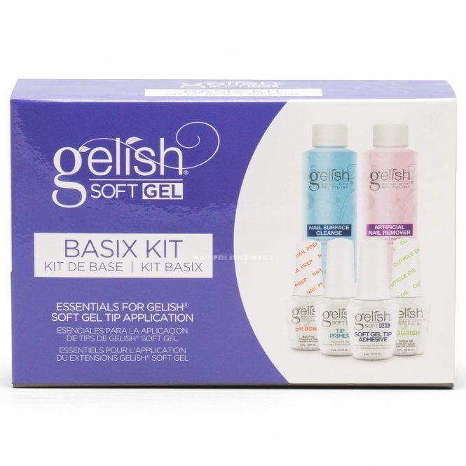 Gelish Soft Gel Basix Kit - Soft Gel Tips Starter Kit (1224002)
