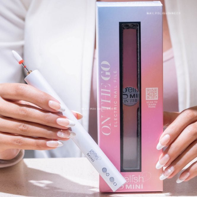 Gelish Mini On The Go Electric Nail File - Portable & Rechargeable DIY E-File (1168241)