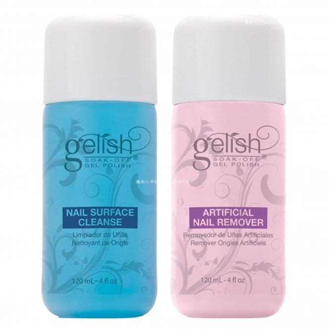 Gelish Nail Surface Cleanse & Artificial Nail Remover (2 x 120ml)