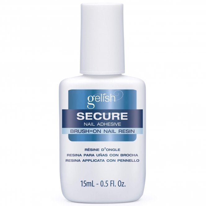 Gelish Secure Nail Adhesive - Brush On Nail Resin 15ml (01183)