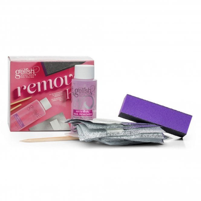 Gelish Soak Off Gel Polish Removal Kit (4 Piece)(#1120085)