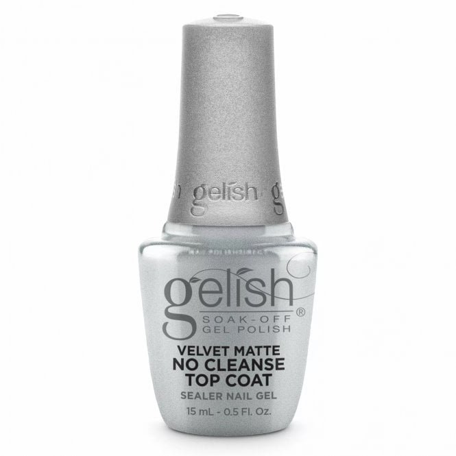 Gelish Velvet Matte HEMA & TPO Free No Cleanse Gel Topcoat 15ml (1148135)
