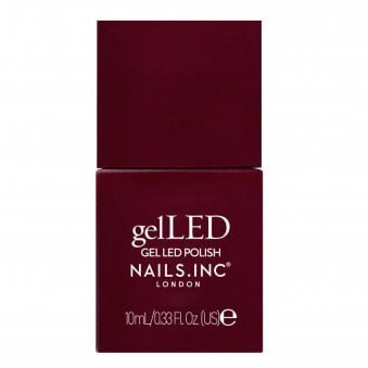 GelLED HEMA & TPO Free Gel Polish - Berry Burgundy 10ml (17385)