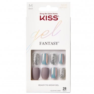 Glam Fantasy False Nails - Wake Up Call (28 Nails & Adhesive 2g)