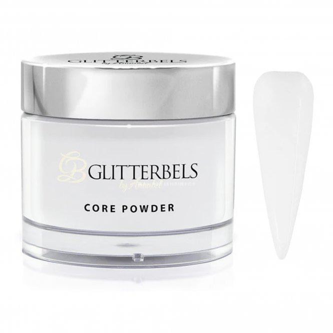 Glitterbels Acrylic Powder - Soft White 56g (CORE012-56)