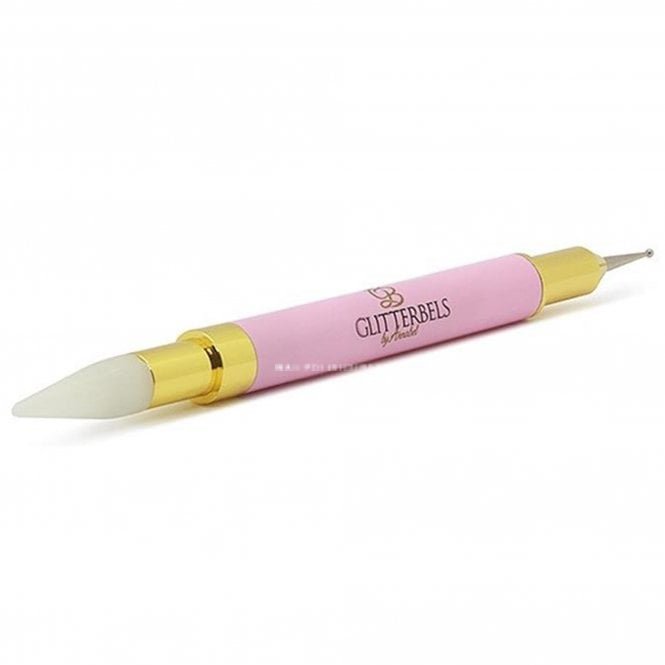 Glitterbels Dual Ended Acrylic & Gel Nails Tool - Dotting Tool & Wax Crystal Picker (ESS034)
