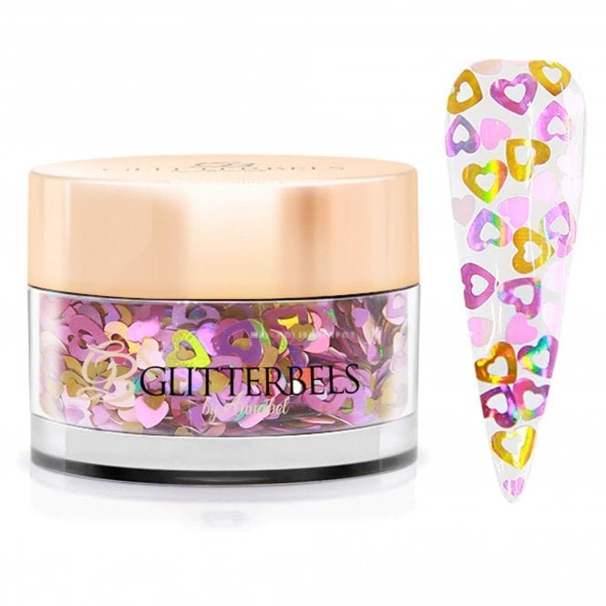 Glitterbels Gel & Acrylic Nail Art Loose Glitter - Be Mine 15g (GBG090)