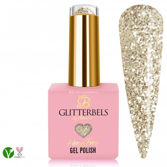 Glitterbels Hema & TPO Free Gel Polish - Make A Wish 17ml (HGEL430-17)