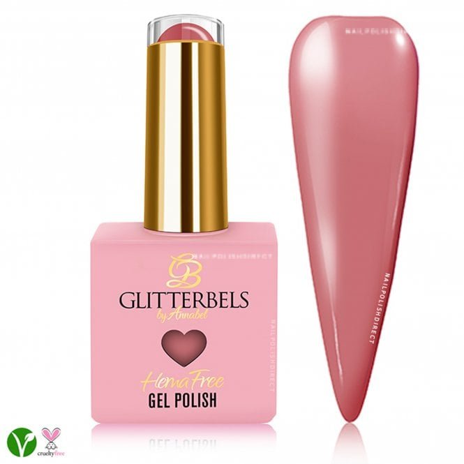 Glitterbels Hema Free Gel Polish - Terracotta 8ml (HGEL077)