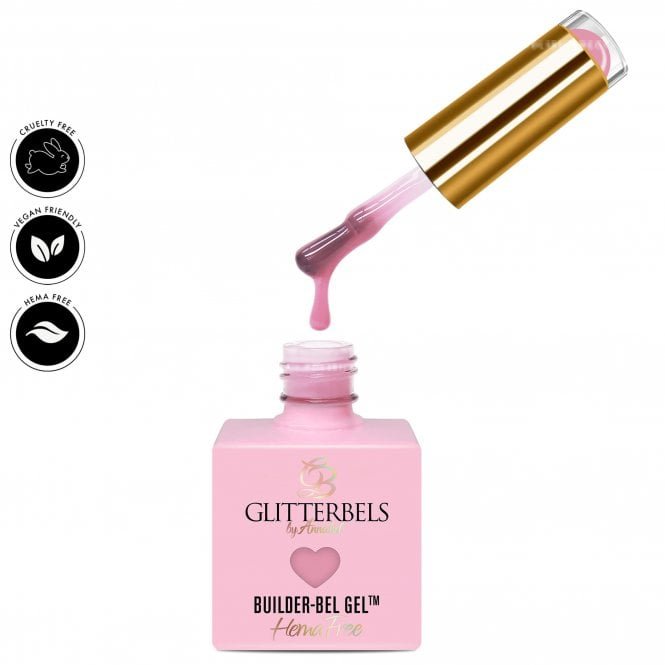 Glitterbels Hema & TPO Free Builder-bel Gel - Candy Pop 17ml (HFBG016)