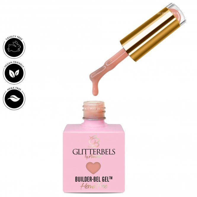 Glitterbels Hema & TPO Free Builder-bel Gel - Moody 17ml (HFBG031)