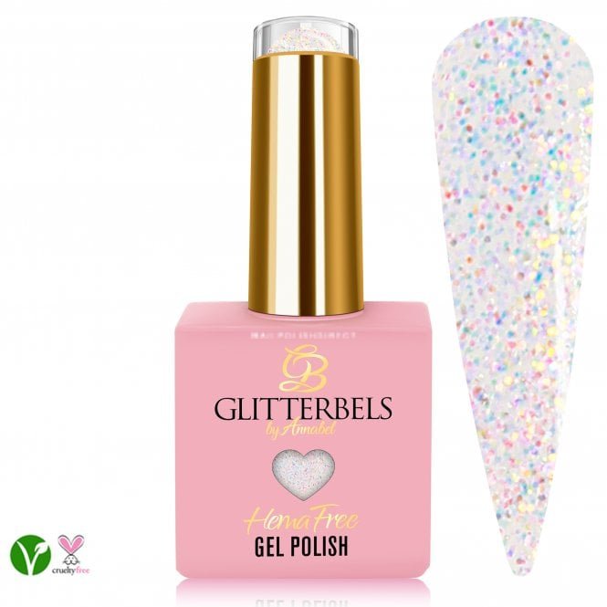 Glitterbels Hema & TPO Free Gel Polish - Champagne Bubbles 17ml (HGEL453-17)