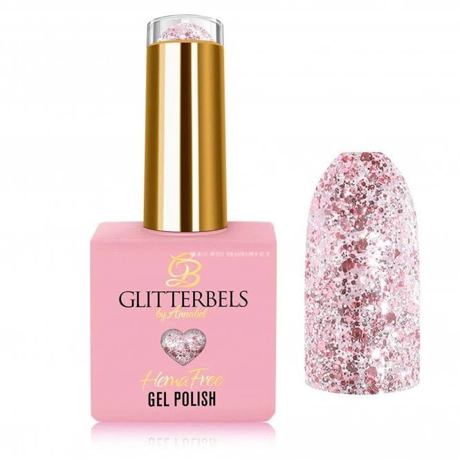 Glitterbels Hema & TPO Free Gel Polish - Fireside Sparkle - 8ml
