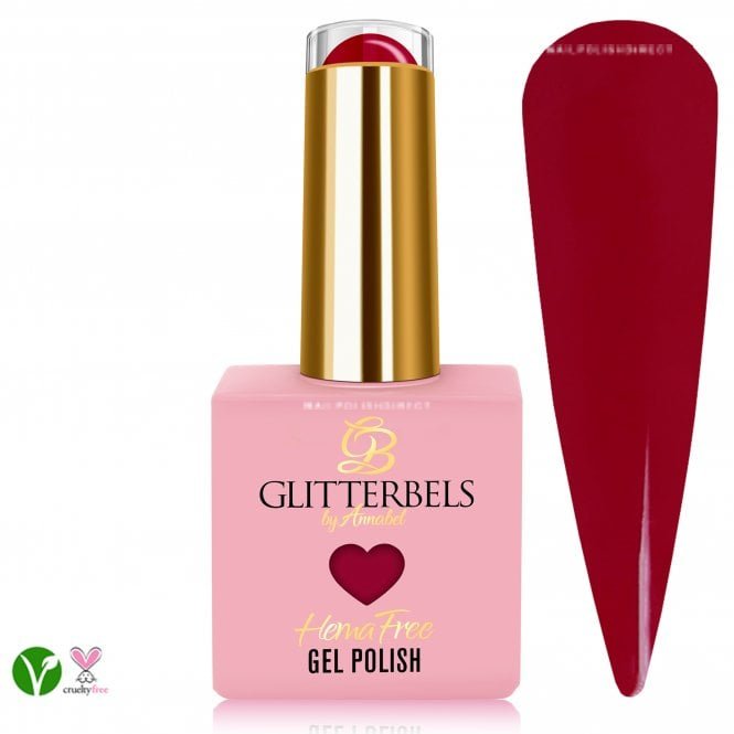 Glitterbels Hema & TPO Free Gel Polish - Ladybird 17ml (HGEL401-17)
