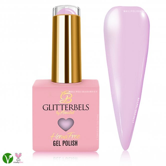 Glitterbels Hema & TPO Free Gel Polish - Perfect French 8ml (HGEL010-2)