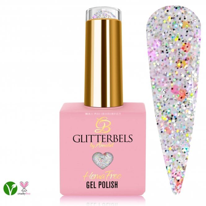 Glitterbels Hema & TPO Free Gel Polish - Pink Lemonade 8ml (HGEL486)