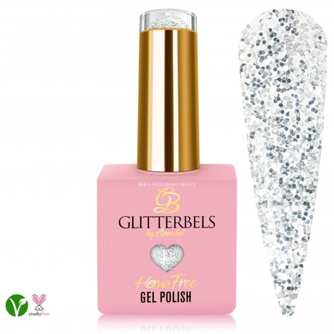 Glitterbels Hema & TPO Free Gel Polish - Snow Cone 8ml (HGEL432)