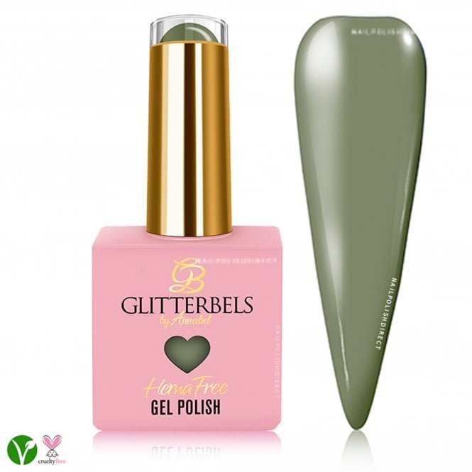 Glitterbels Hema & TPO Free Gel Polish - So Much Fern 8ml (HGEL037)