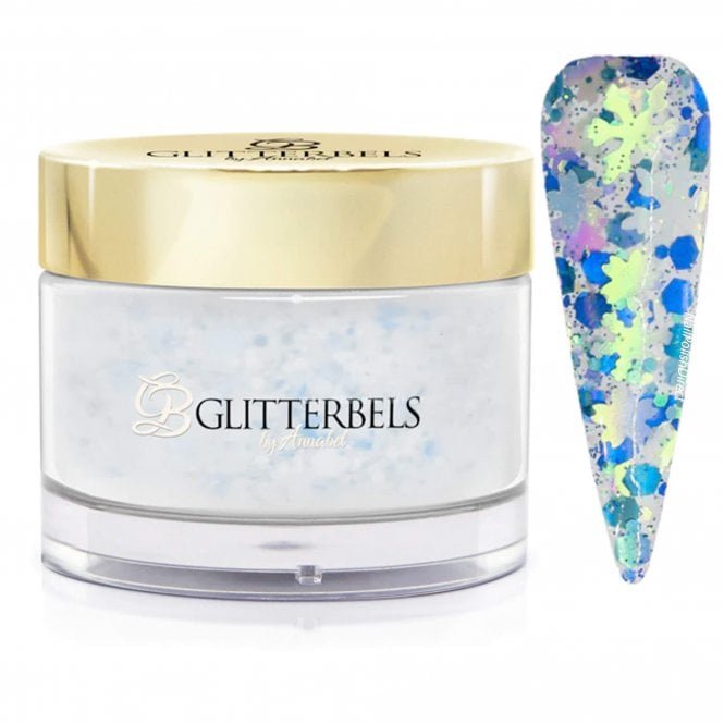 Glitterbels Acrylic Powder - Blue Snow 28g (GB461)