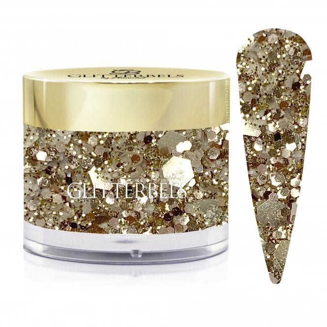 Glitterbels Acrylic Powder - Chunky Gold 28g (GB332)